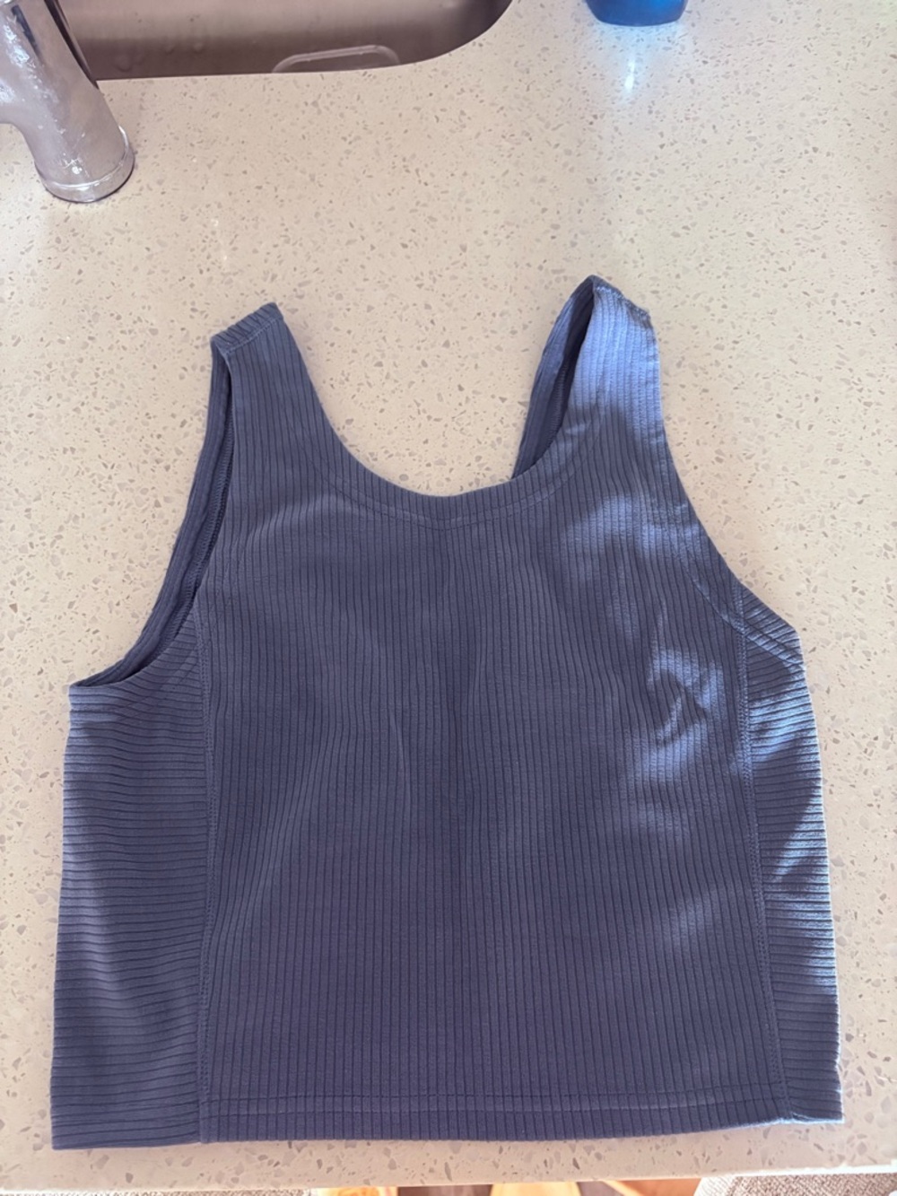 lululemon athletica blue Tank Top